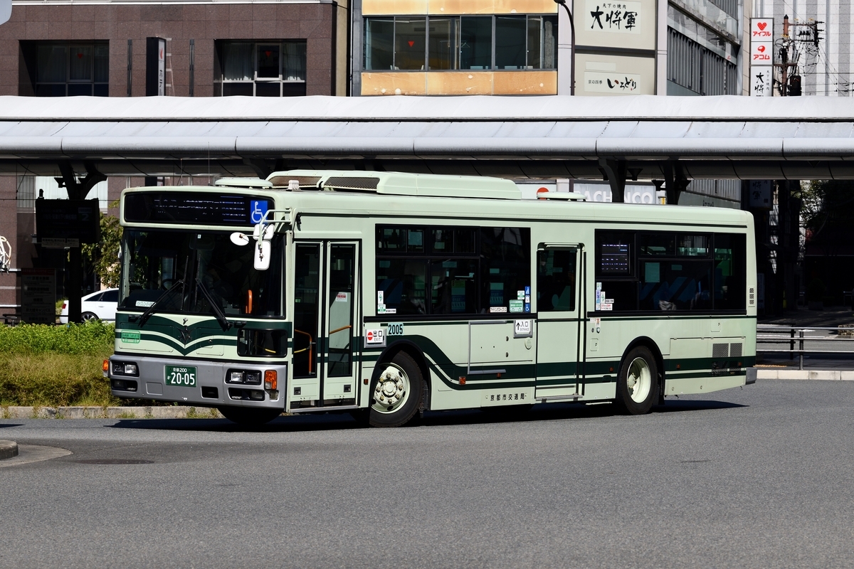 京都市バス 2005号車 [京都 200 か 2005] - Martinの車両紹介
