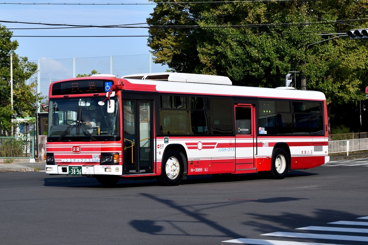 京阪バス N-3995号車 [京都 200 か 3896] - Martinの車両紹介