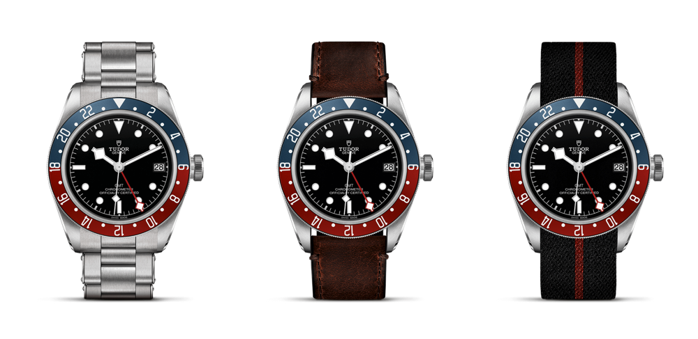 TUDOR GMT 除か クロノメーター 自動巻き時計 中古 赤青黒