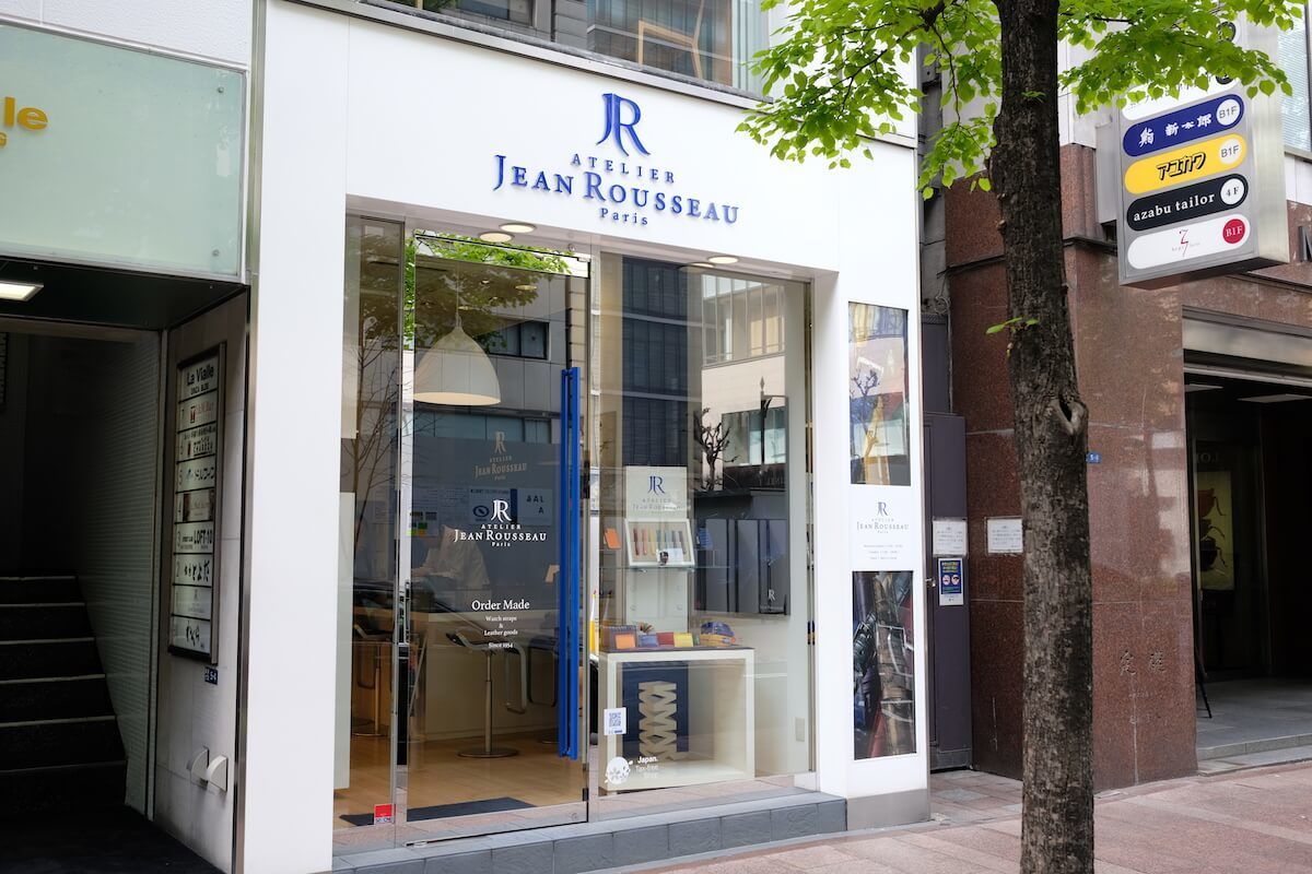 銀座にあるアトリエ ジャン・ルソー