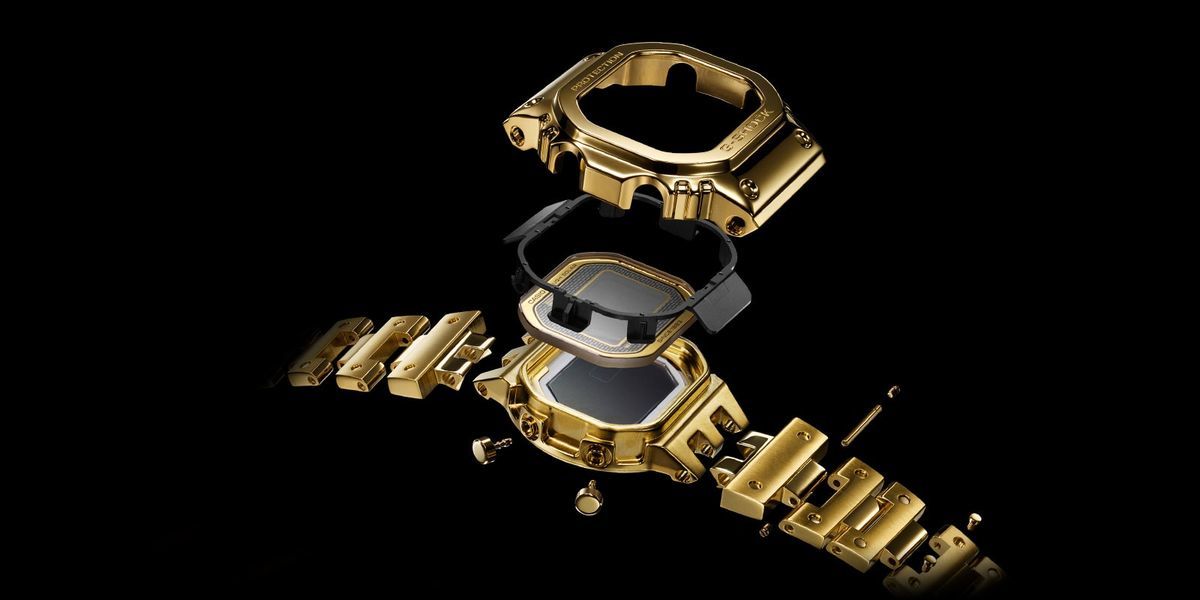 金無垢のG-SHOCK G-D5000-9JRが770万円35本限定で発売へ【35周年記念モデル】 - 腕時計の読みもの
