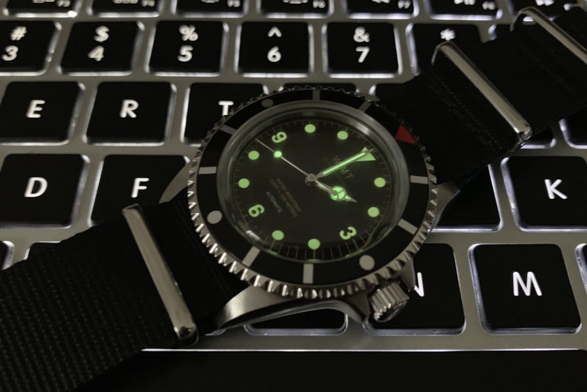 WMT WATCH ロイヤルマリーン　ロレックス　オメガ　自動巻き レビュー】W.MT WATCH ロイヤルマリーン エクスプローラー