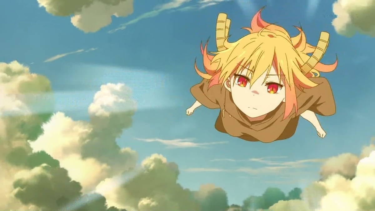 小林さんちのメイドラゴンS 1話 感想 カンナ トール イルル アニメ 声優 キャラ 2期 - まるあろぐ