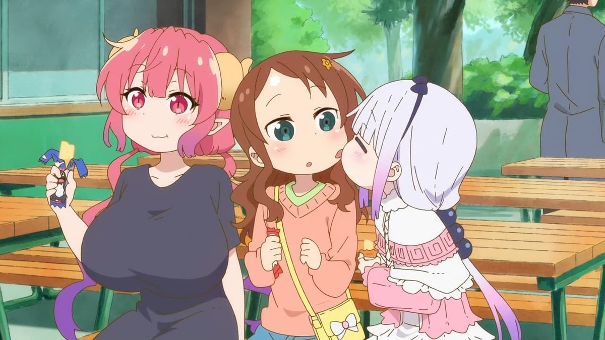 小林さんちのメイドラゴンS 4話 感想 イルル キャラ カンナ OP 声優 エルマ 2期 ファフニール こばやさんちの - まるあろぐ