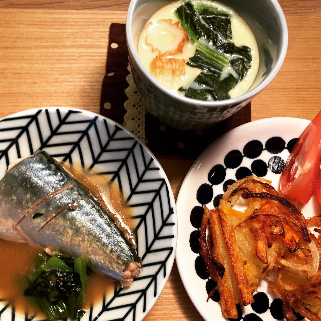鯖の味噌煮 と 妊婦の頃 頑張らないご飯 鯖の味噌煮 と 妊婦の頃 頑張らないご飯