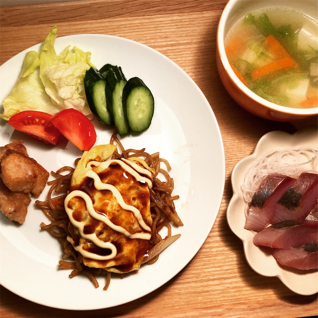 ツバスのお造り と バクザン先生 頑張らないご飯 ツバスのお造り と バクザン先生 頑張らないご飯