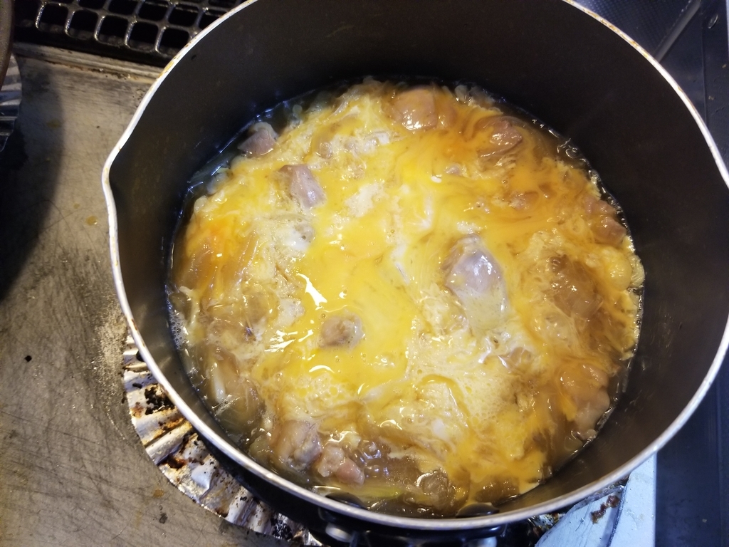 f:id:marumarudai:20190213162654j:plain 親子丼 簡単 めんつゆ料理 レシピ