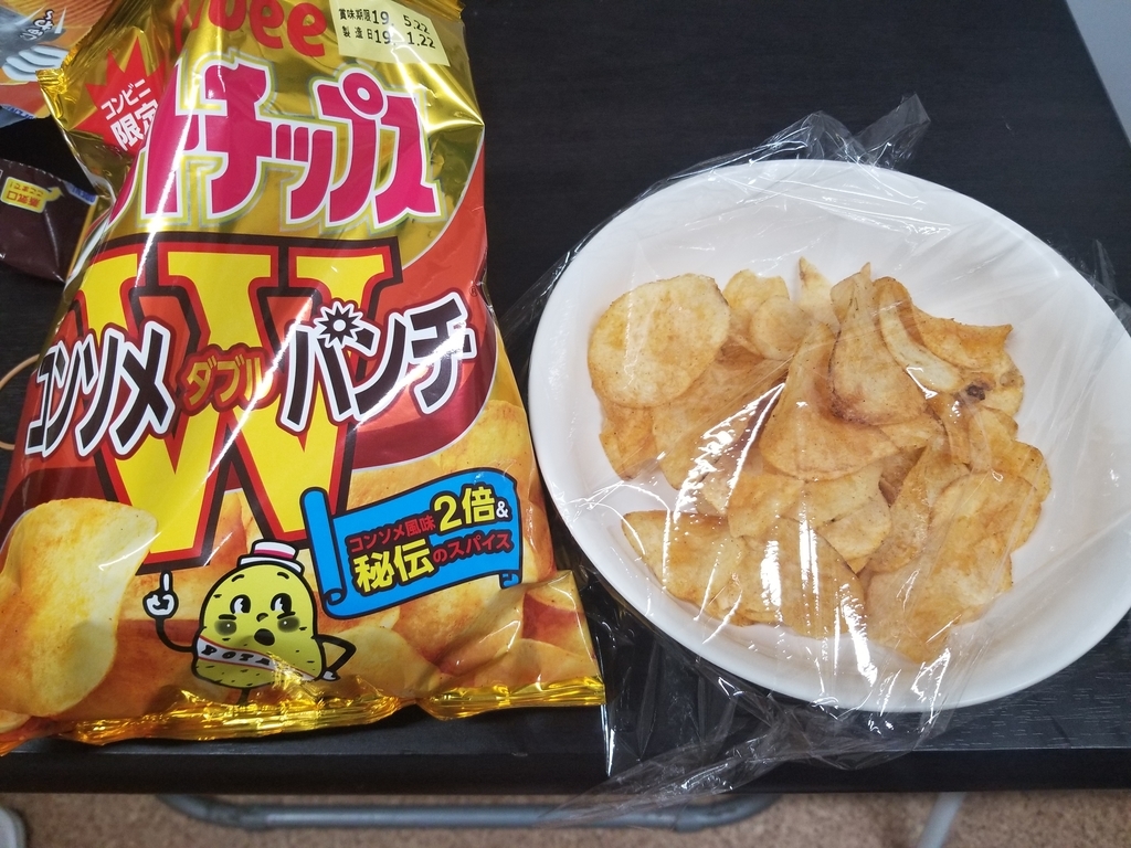 f:id:marumarudai:20190220202728j:plain 温めるポテチ レンチンポテチ