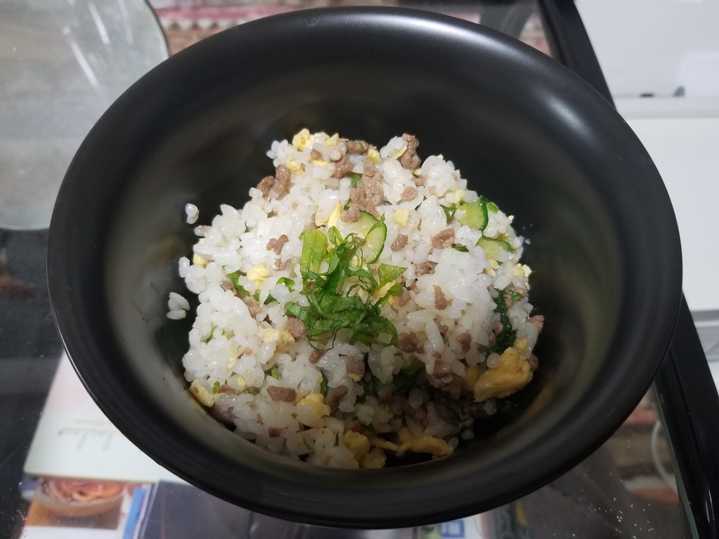 f:id:marumarudai:20190224230625j:plain 簡単レシピ 混ぜご飯