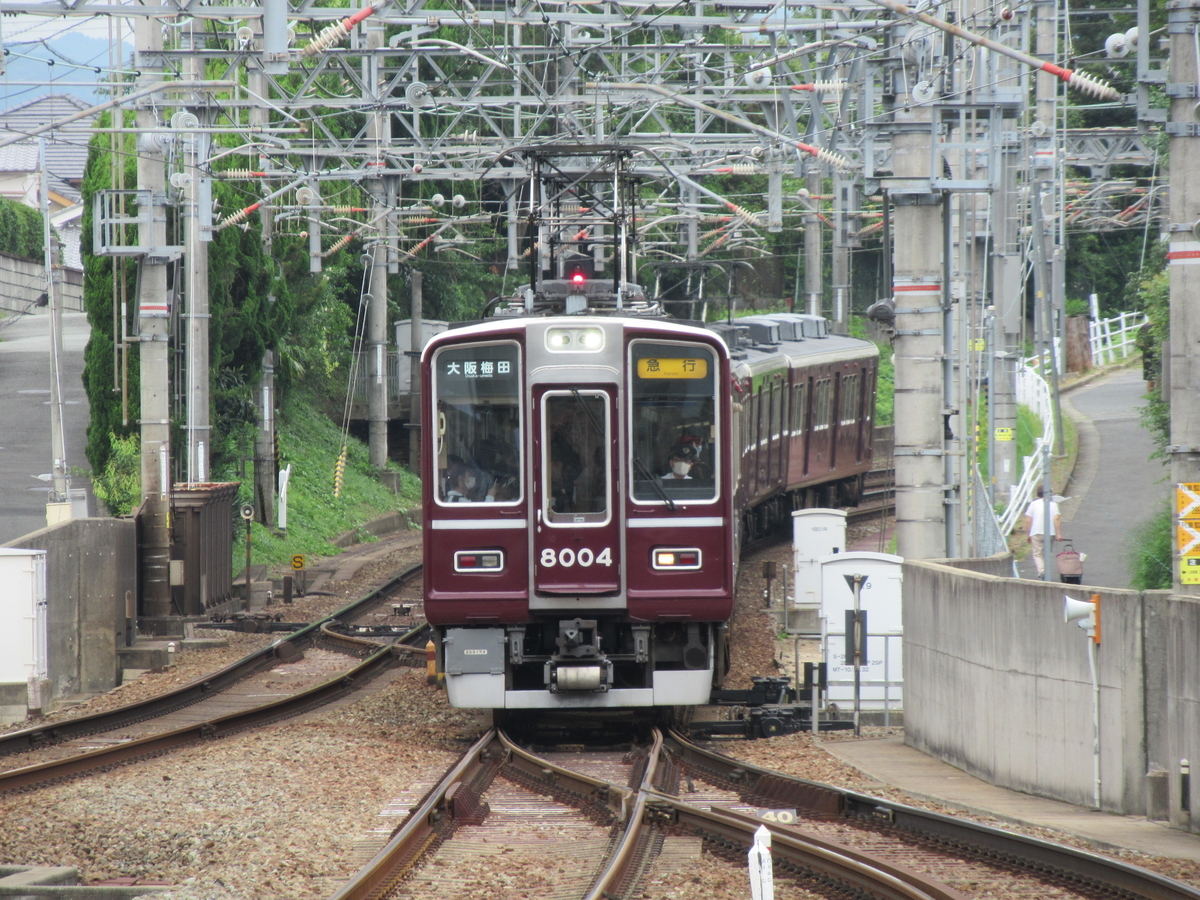 阪急8000系復刻塗装 宝塚線 - マルーンの部屋