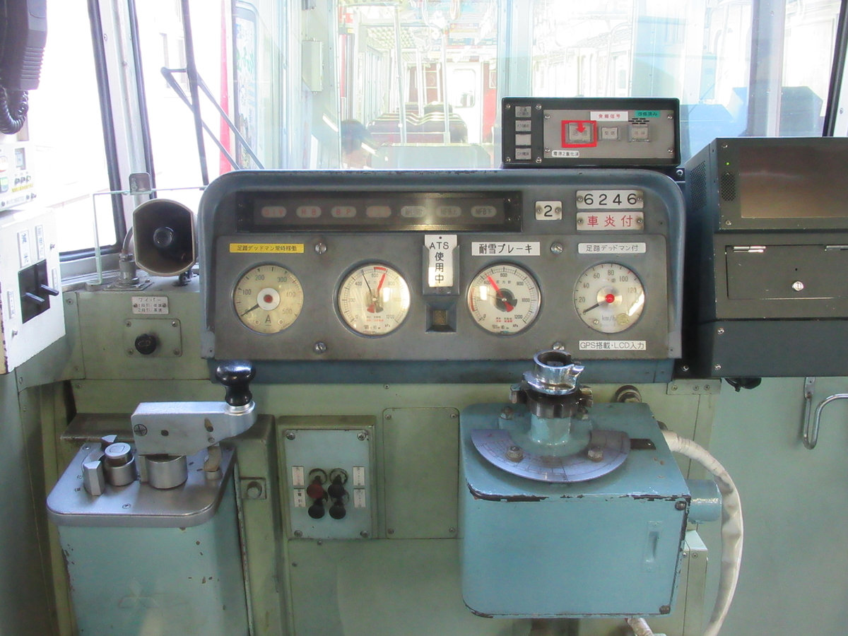 名鉄6000系列特集⑤ 運転台を見る② - マルーンの部屋