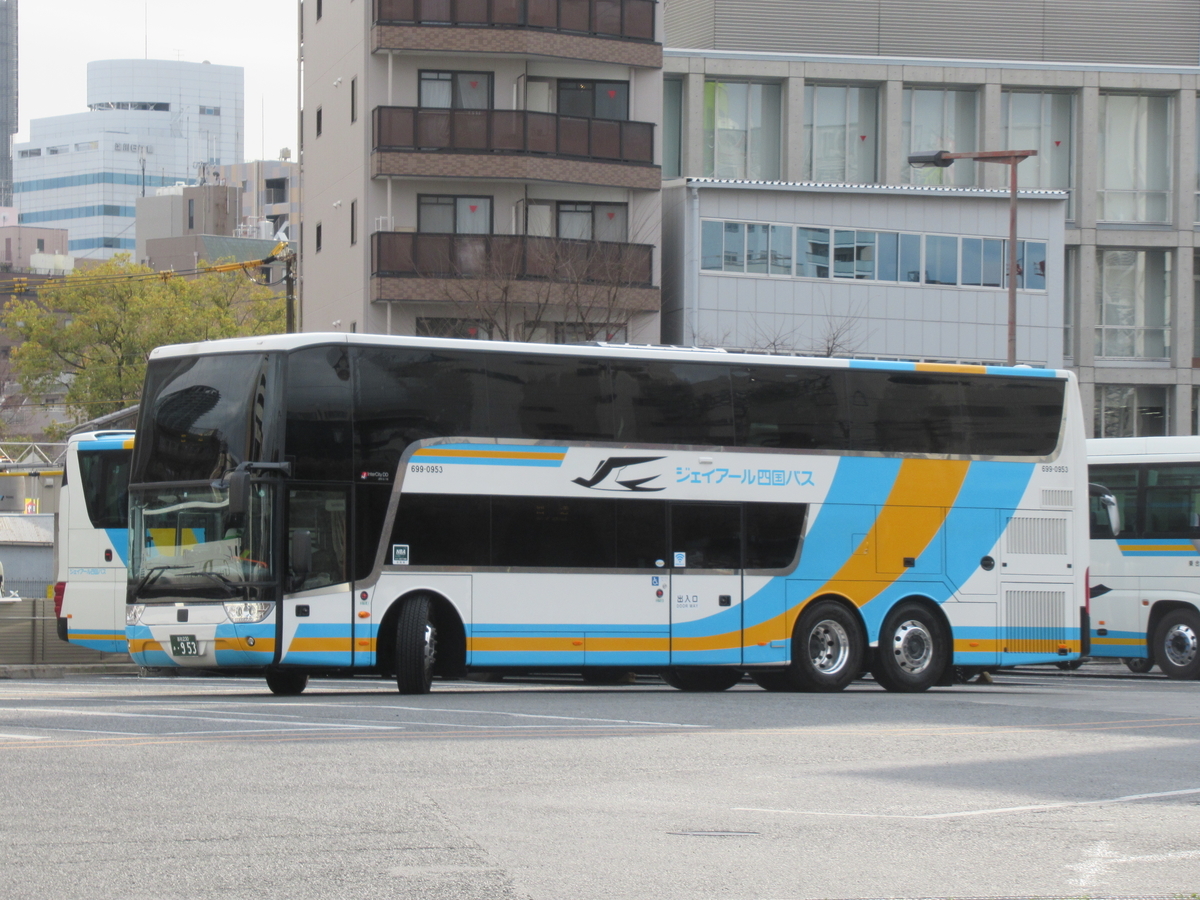 四国の車ばっかり 西日本jrバス大阪北営業所 マルーンの部屋