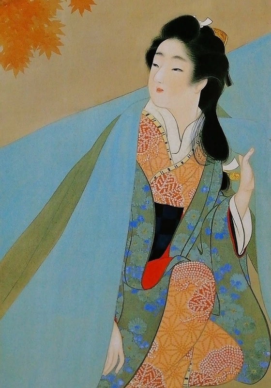 絵画に描かれた着物と小袖姿 ◇池田輝方・蕉園夫妻が描いた画を中心に