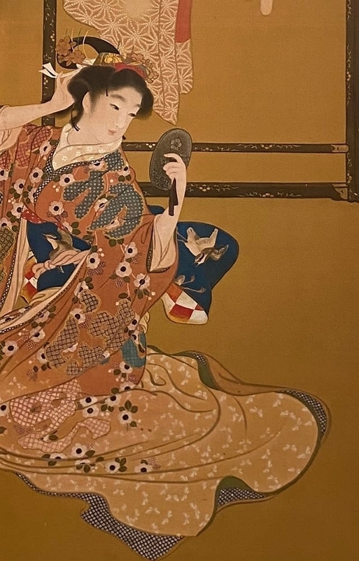 絵画に描かれた着物と小袖姿 ◇池田輝方・蕉園夫妻が描いた画を中心に