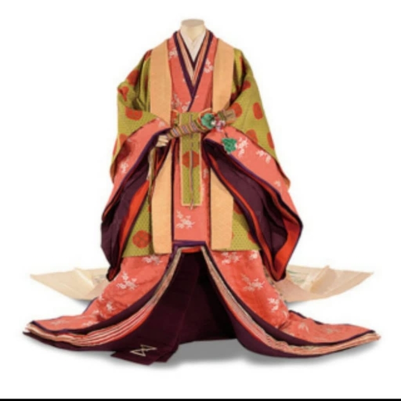 明治天皇の内親王方の唐衣裳 - シロガネの草子