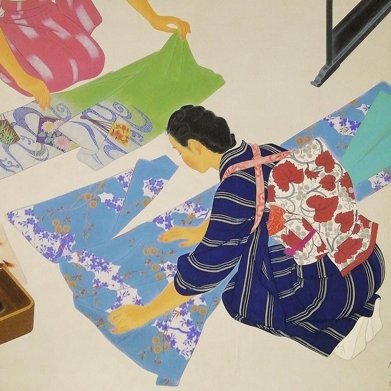 美人画』から見る華やかなりし昭和前期の着物 - シロガネの草子