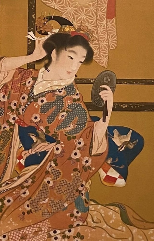 絵画に描かれた着物と小袖姿 ◇池田輝方・蕉園夫妻が描いた画を中心に