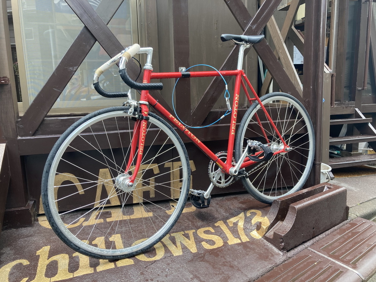 値下げ　森下製作所 PELOTON ピストバイク 新人スタッフ愛車紹介 | STAFF BLOG | Magazine | ブルー