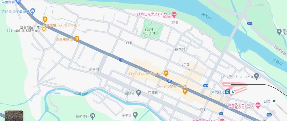 お店のマップ