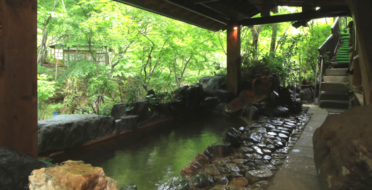 五峰荘の鰍の湯