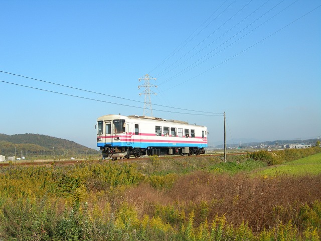 三木鉄道　ミキ３００形　　下石野～石野