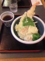 [さぬきうどん]おか泉のぶっかけ天ぷらうどん