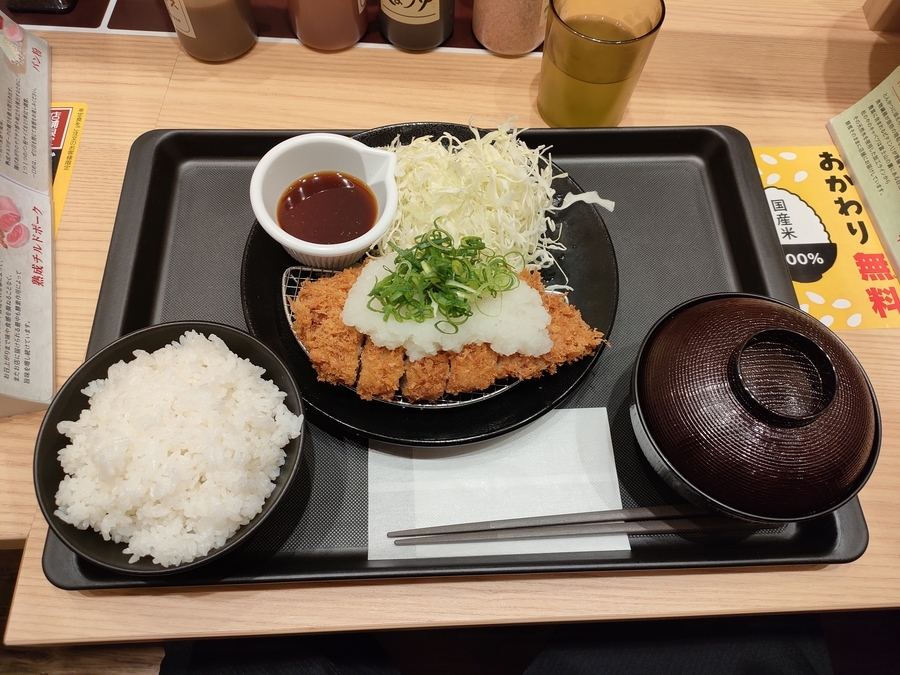 松のや　おろしロースかつ