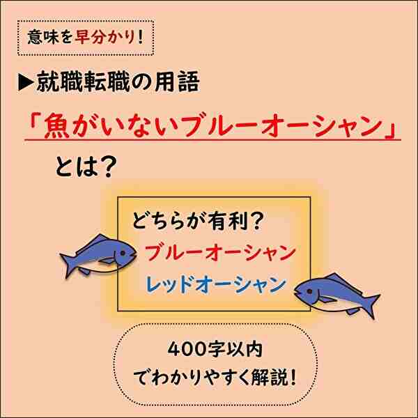 サムネイル,意味を早分かり,魚がいないブルーオーシャン