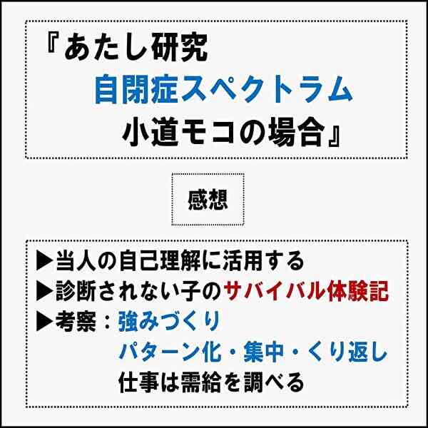 サムネイル,自閉症,グレーゾーン,未診断,おすすめ本