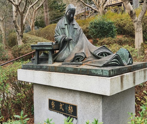 石山寺,紫式部像