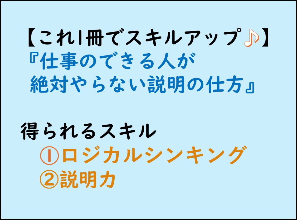 仕事ができる人,ビジネススキルアップ,説明力,ロジカルシンキング