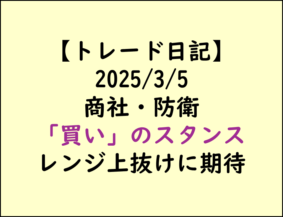 トレード日誌