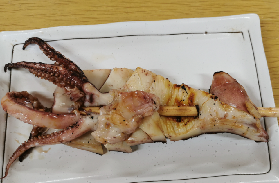 出雲市日御碕,焼きイカ,園山商店