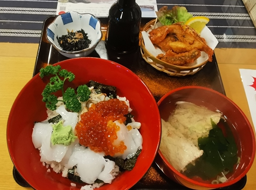 お食事処柿谷,出雲市日御碕,観光海鮮丼グルメ