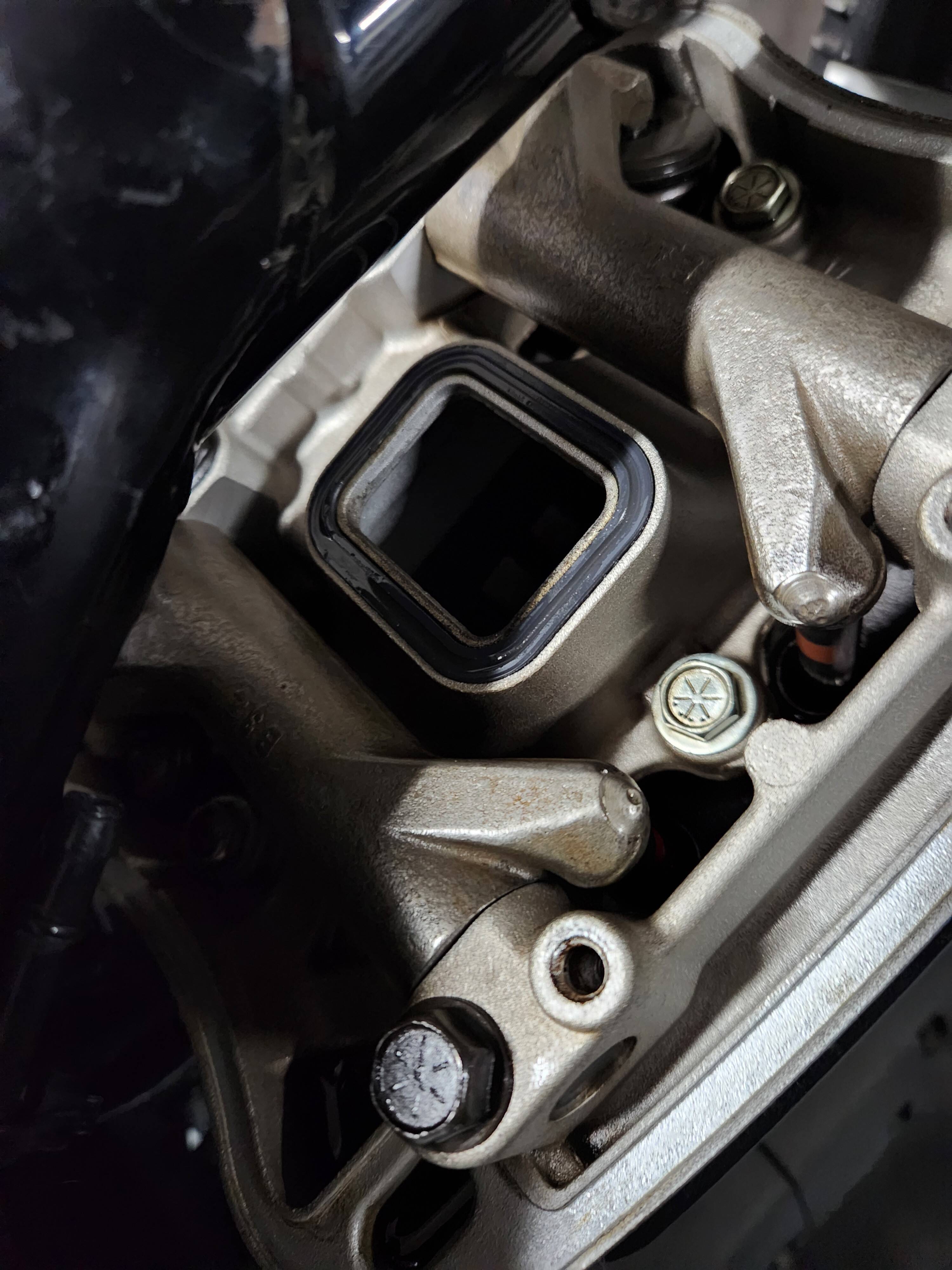 XL1200S 腰上オーバーホール ①分解 - スポーツスター '03 XL1200S