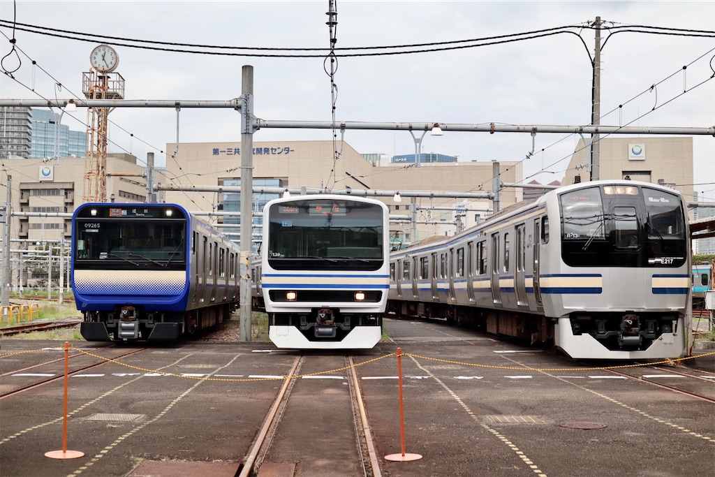 JR東日本の「スカ色3兄弟撮影会イベント」｜最初で最後の貴重なカット