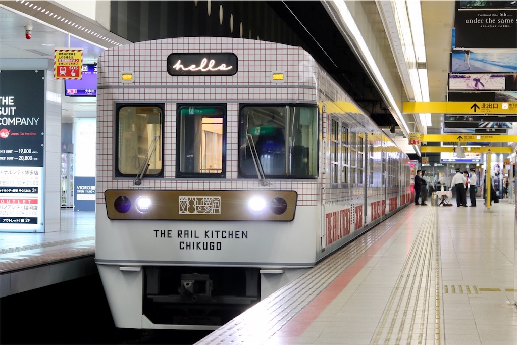 西鉄 【THE RAIL KITCHEN CHIKUGO 運行開始記念 nimoca/3種類