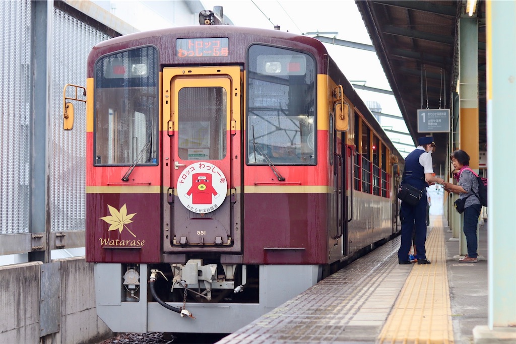わたらせ渓谷鐵道の「トロッコわっしー号」｜渡瀬川の車窓が
