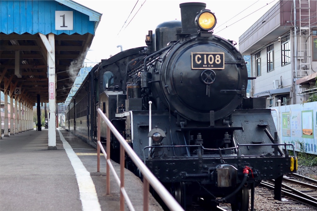 大井川鐵道の「SLかわね路号」②｜川根温泉笹間渡駅まで開通
