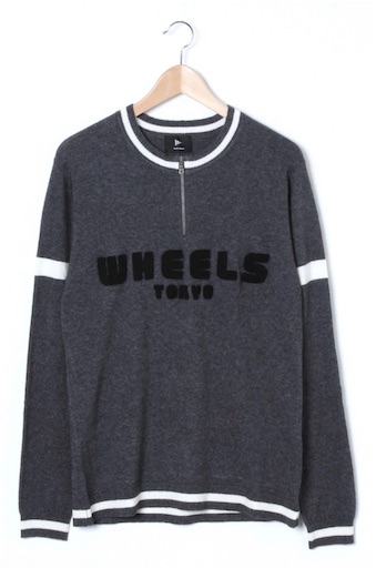 AMBROSIO ニットサイクルジャージ 7ITA Strolling Cat Jersey Grey | サイクルジャージ - 7