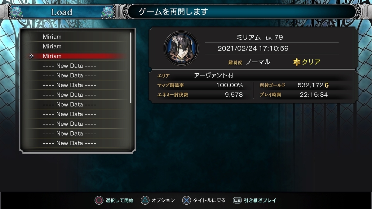 ブラッドステインド:リチュアル・オブ・ザ・ナイト】トロフィーコンプリート - めざせトロフィーマスター