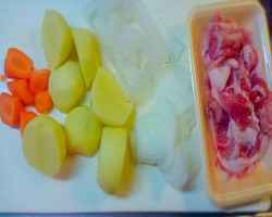 肉じゃがの材料