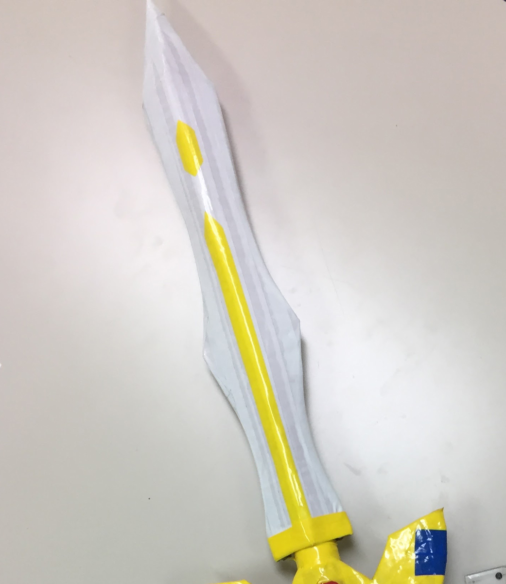 ダンボールでロトの剣を自作してみた まさぶろ
