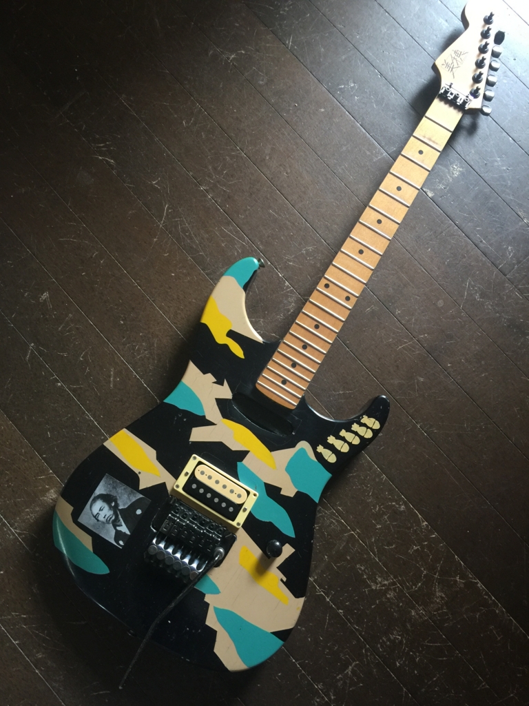 自作ギター - Masahall Full Stack