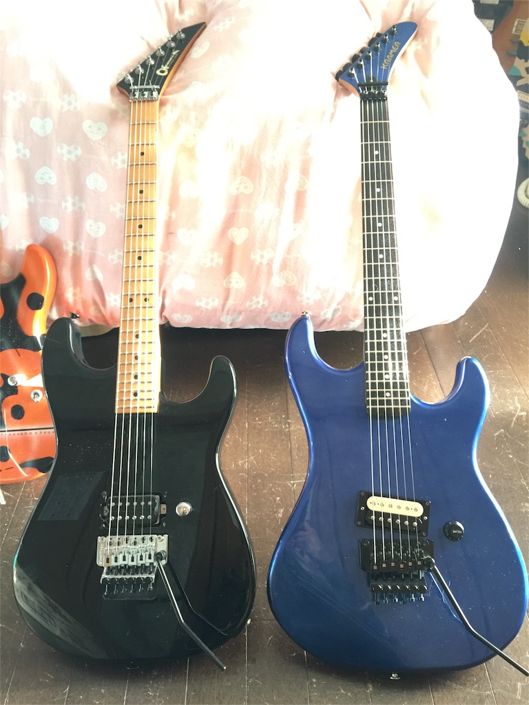 Kramer Varetta Vintage VS Charvel Model1 - Masahall Full Stack