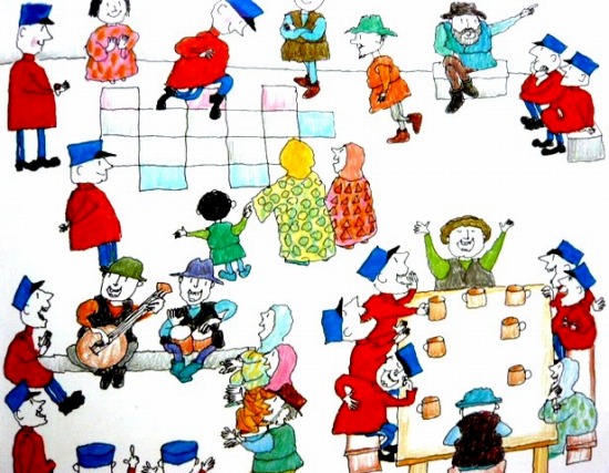 落合恵子の絵本の時間 『せかいで いちばん つよい国』 - masami71の日記