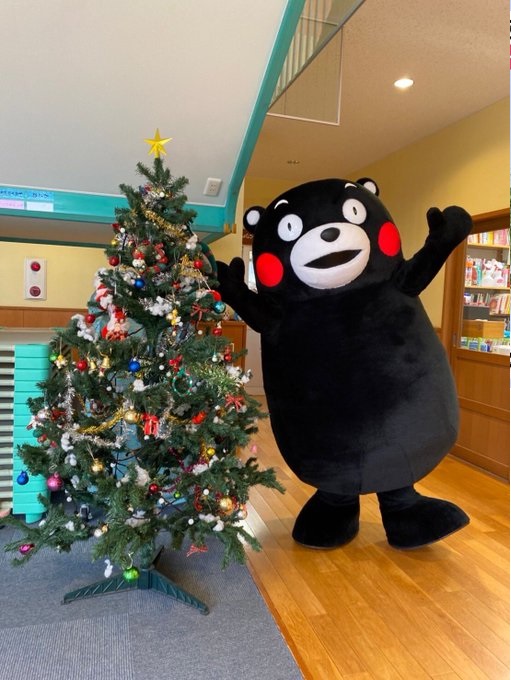 くまモン ライティング21のクリスマスイベントに出没 Masami71の日記