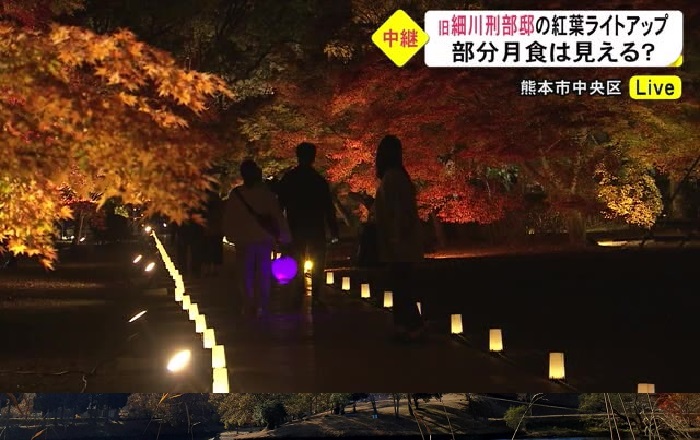 旧細川刑部邸の紅葉 ライトアップ始まる Masami71の日記