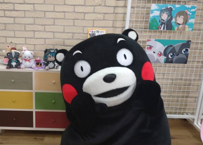 くまモン「くまクマ熊ベアーぱーんち！」の応援に行ってきたモン