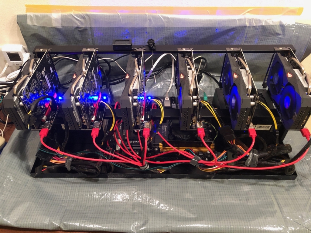 も～ガマンできないからマイニングリグをオークションで買っちゃいました♪ - THE MINING DEAD マイニング(⋈◍＞◡＜◍)。✧♡